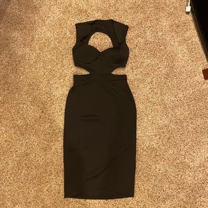 Boohoo midi dress